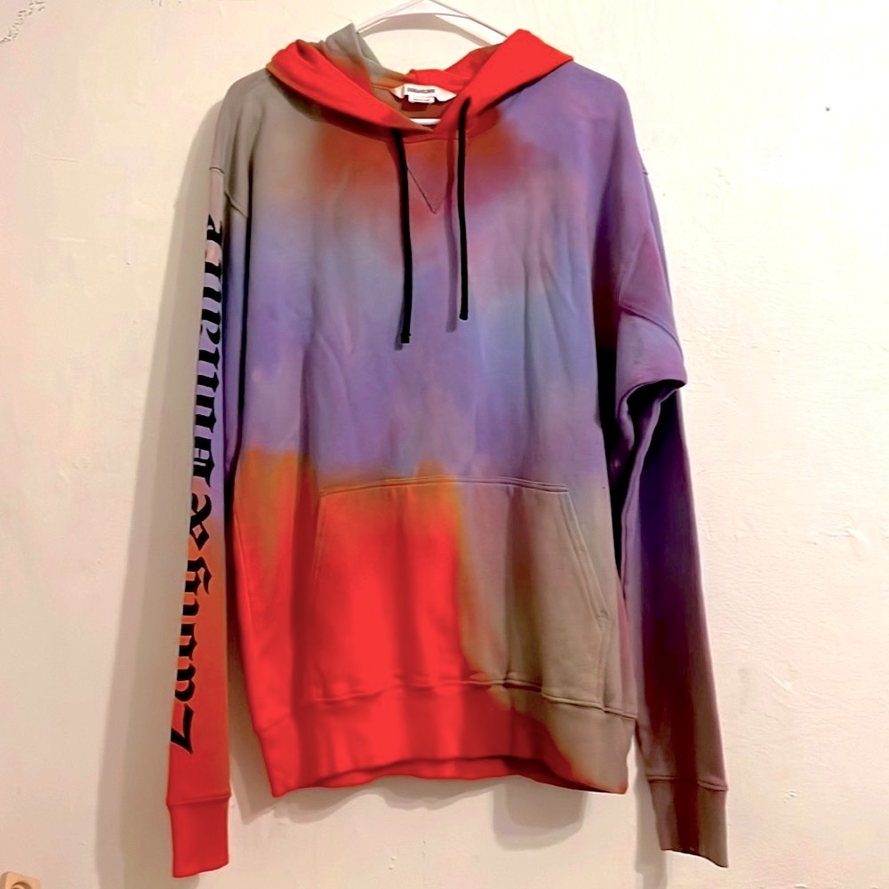 NWT Zadig and Voltaire Men's Tie Dye Hoodie - Picture 3 of 5